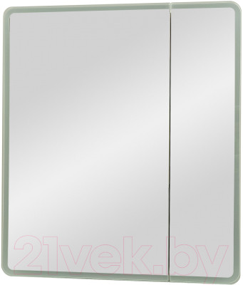 Шкаф с зеркалом для ванной Континент Emotion Led 70x80 - фото 3 - id-p221579836