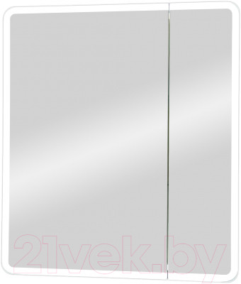 Шкаф с зеркалом для ванной Континент Emotion Led 70x80 - фото 4 - id-p221579836