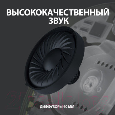 Беспроводные наушники Logitech G435 - фото 3 - id-p221581017