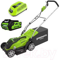 Газонокосилка электрическая Greenworks G40LM35K2