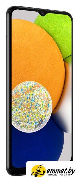 Смартфон Samsung Galaxy A03 SM-A035F/DS 128GB (черный) - фото 4 - id-p221584525