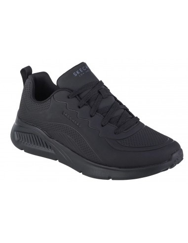 Кроссовки мужские SKECHERS Uno Lite lighter One черный 183120-BBK - фото 3 - id-p221444878