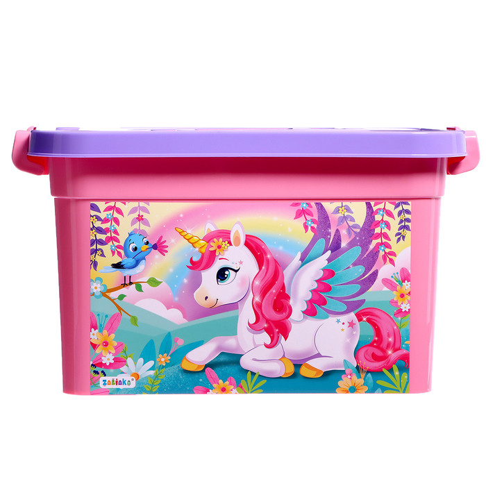 Ящик для хранения игрушек " Пони " 6,5 л - фото 2 - id-p221584902