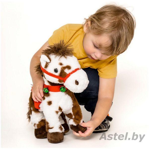 PITUSO Мягкая интерактивная игрушка Маленькая лошадка (звук) 30*12*32 см GS011 - фото 1 - id-p221584973