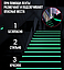 Декоративная клейкая лента светящаяся в темноте 5 м / Флуоресцентная лента / Свечение до 10 часов, фото 4