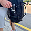 Городской рюкзак American Tourister Urban / Сумка-трансформер (Форма цилиндр), серый, фото 9