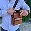 Классическая мужская сумка-мессенджер Bolo LingShi (плечевой ремень, ручка для переноски), фото 2