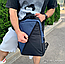 Городской рюкзак Hampton с USB и отделением для ноутбука до 17" Серый, фото 2