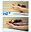 Детская игрушка оружие Бластер Assault Gun 40 см с мишенью, мягкими игровыми снарядами 12шт. 3+ Синий, фото 5