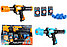 Детская игрушка оружие Бластер Assault Gun 40 см с мишенью, мягкими игровыми снарядами 12шт. 3+ Синий, фото 7