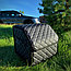 Автомобильный органайзер Кофр в багажник Premium CARBOX Усиленные стенки (размер 30х30см) Черный с синей, фото 9
