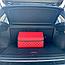 Автомобильный органайзер Кофр в багажник LUX CARBOX Усиленные стенки (размер 50х30см) Серый с серой строчкой, фото 3