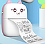 Портативный мини принтер Mini Learns Printer для печати с телефона Синий/Розовый, фото 5
