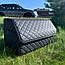 Автомобильный органайзер Кофр в багажник LUX CARBOX Усиленные стенки (размер 50х30см) Черный с красной, фото 6