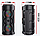 ZQS-4243 Портативная блютуз колонка BT Speaker, Пульт ДУ Проводной микрофон LED подсветка, фото 2
