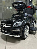 Детская машинка Каталка, толокар RiverToys Mercedes-Benz GL63 A888AA-M (черный) Лицензия, фото 2
