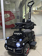 Детский толокар River Toys Mercedes-Benz G63 Z001ZZ-C (черный бриллиант) звук и свет от батареек