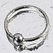 Металлическое кольцо с шариком-стимулятором под головку пениса Metal by Toyfa, фото 3