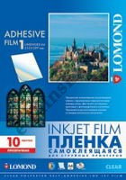 Пленка самоклеящася для струйной печати Lomond (1708411) A4 / прозрачная / 10л, КНР