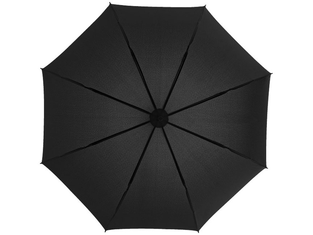 Зонт трость Spark полуавтомат 23, черный/синий - фото 6 - id-p221596804