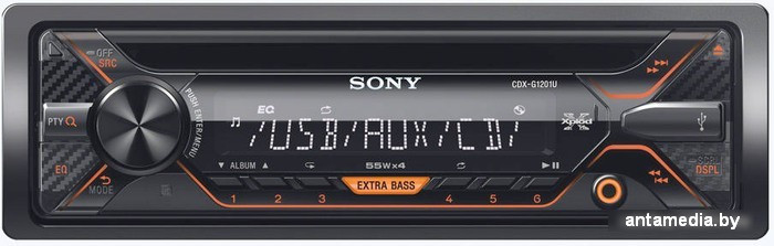 CD/MP3-магнитола Sony CDX-G1201U
