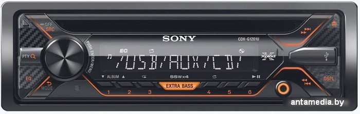 CD/MP3-магнитола Sony CDX-G1201U - фото 1 - id-p221596794