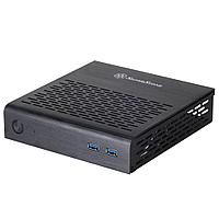 Корпус Silverstone SST-PT13B-USB3.0 Petit Thin Mini-ITX Silent Computer Case, USB3.0, Black G410PT13B000120