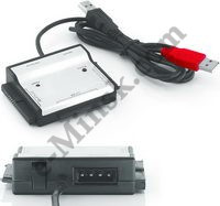 Переходник-адаптер для подключения жесткого диска HDD 2.5 и 3.5 SATA/IDE в USB 2.0 AGESTAR FUBCA, КНР - фото 1 - id-p369269