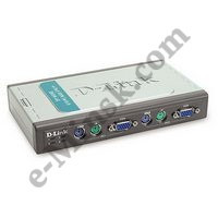 Переключатель KVM Switch D-Link DKVM-4K (4-портовый, PS/2), КНР - фото 1 - id-p369341