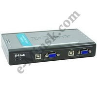 Переключатель KVM Switch D-Link DKVM-4U (4-портовый, USB), КНР - фото 1 - id-p369342