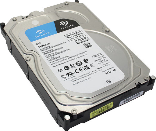 Жесткий диск HDD 3.5" SATA-III Seagate/Dahua 6Tb SkyHawk ST6000VX008 7200rpm 256Mb, фото 2