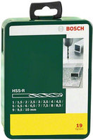 Набор сверел по металлу Bosch 2607019435 19 предметов