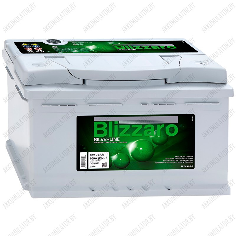 Аккумулятор Blizzaro SilverLine / 75Ah / 700А
