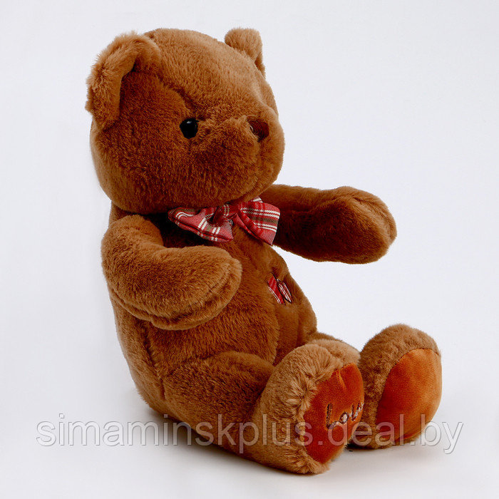 Мягкая игрушка "Медведь" с бантом и сердцем, 39 см - фото 2 - id-p221599025