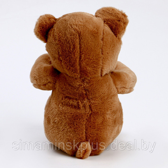 Мягкая игрушка "Медведь" с бантом и сердцем, 39 см - фото 3 - id-p221599025