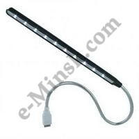 USB-лампа, фонарик на гибкой ножке (10 диодов), КНР - фото 1 - id-p1361527