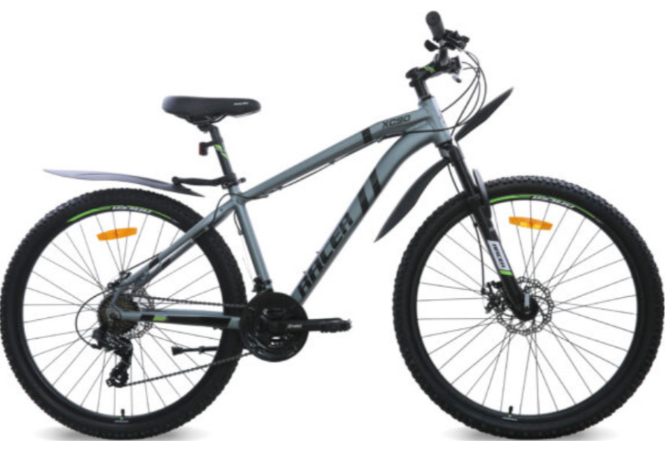 Велосипед Racer XC90 27.5 р.16 2023 (серый) - фото 1 - id-p215182582