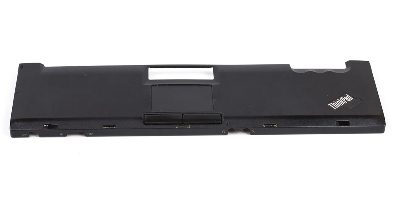Панель с тачпадом Lenovo ThinkPad T61, черная (с разбора)