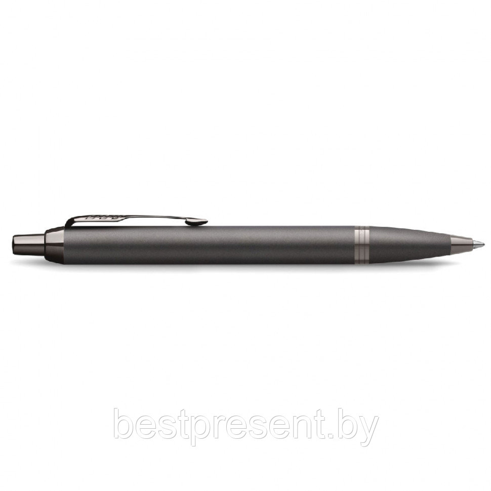 Ручка шариковая автоматическая "IM Monochrome K328 Bronze PVD" серый - фото 2 - id-p221612666