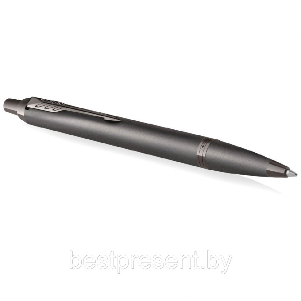 Ручка шариковая автоматическая "IM Monochrome K328 Bronze PVD" серый - фото 3 - id-p221612666