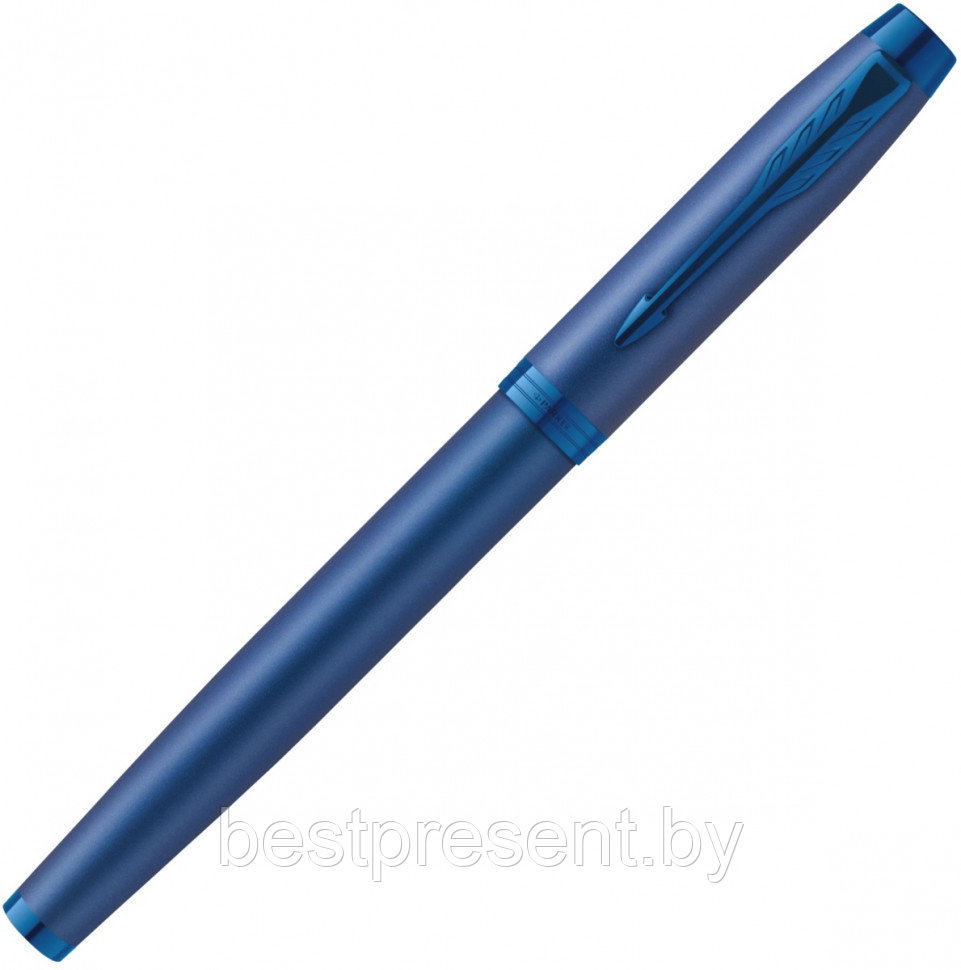 Ручка-роллер "IM Monochrome T328 Blue PVD" синий - фото 2 - id-p221612670