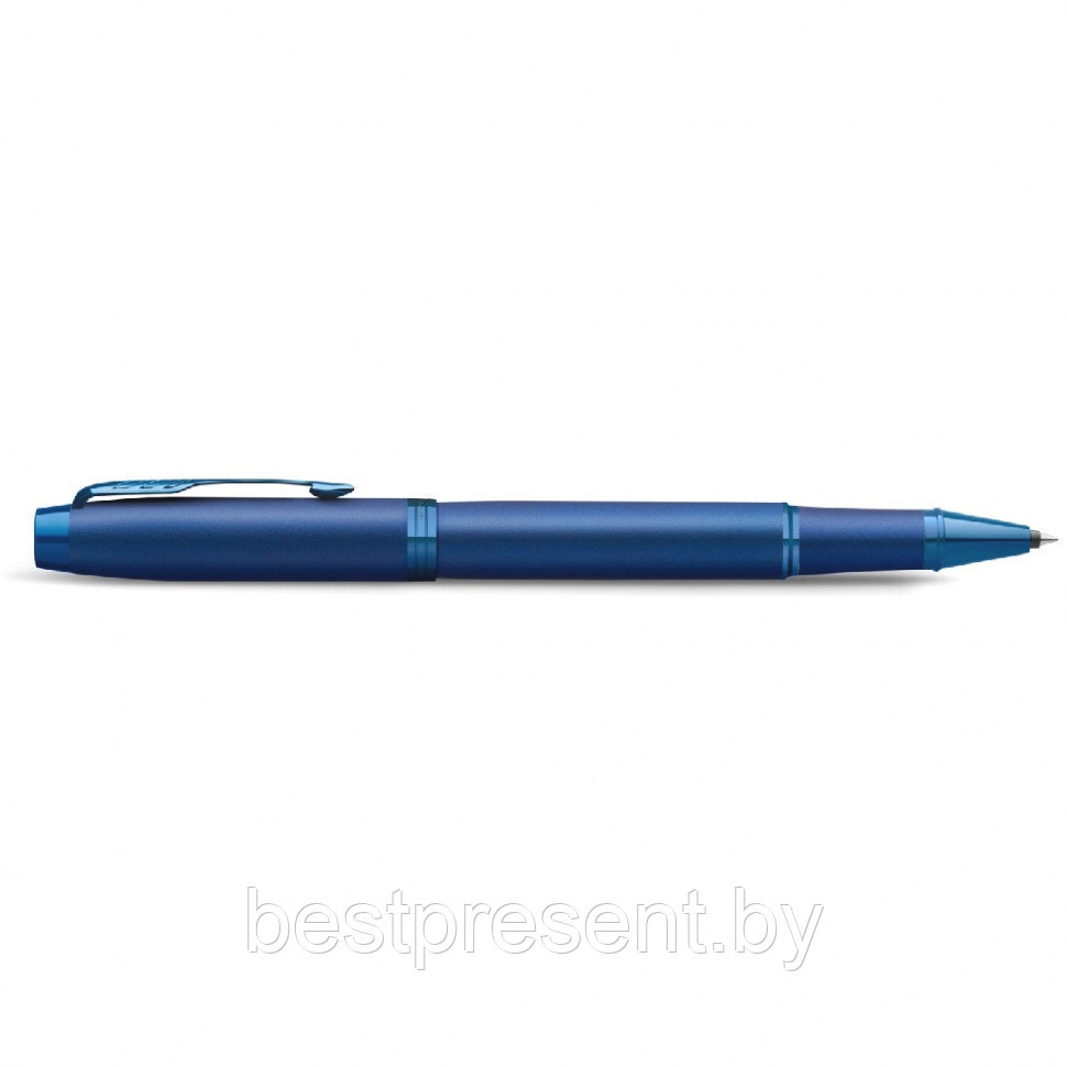 Ручка-роллер "IM Monochrome T328 Blue PVD" синий - фото 4 - id-p221612670