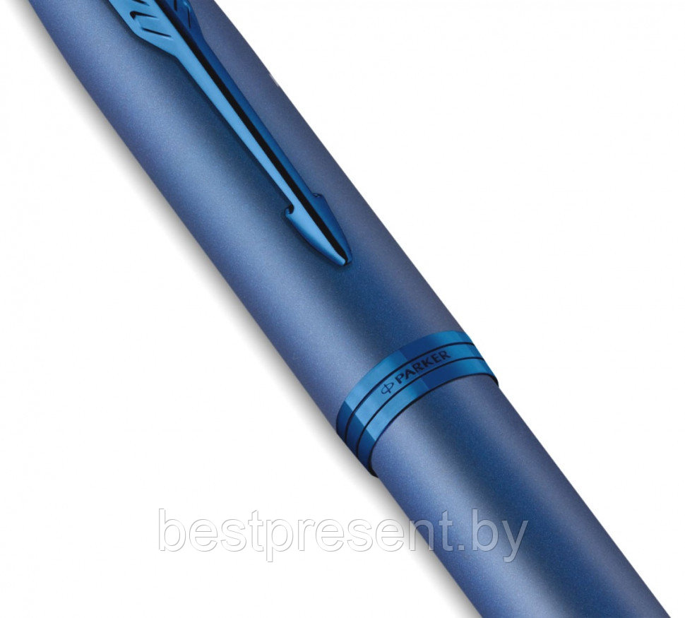 Ручка-роллер "IM Monochrome T328 Blue PVD" синий - фото 6 - id-p221612670