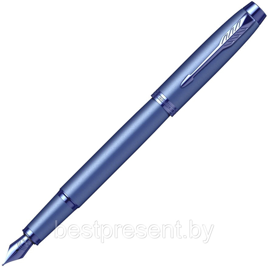 Ручка перьевая "IM Monochrome F328 Blue PVD" синий - фото 1 - id-p221612673