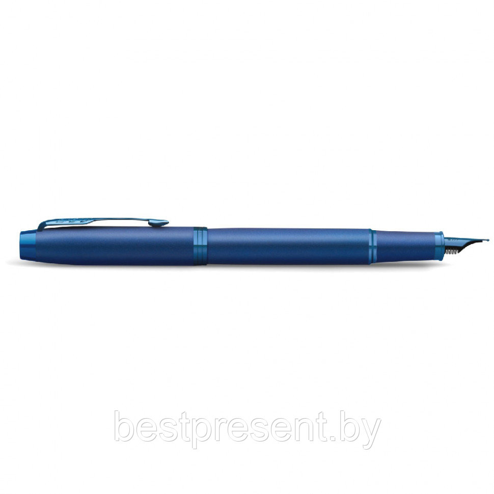 Ручка перьевая "IM Monochrome F328 Blue PVD" синий - фото 4 - id-p221612673