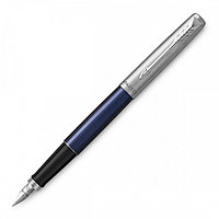 Ручка перьевая "Jotter Royal Blue CT" синий/серебристый