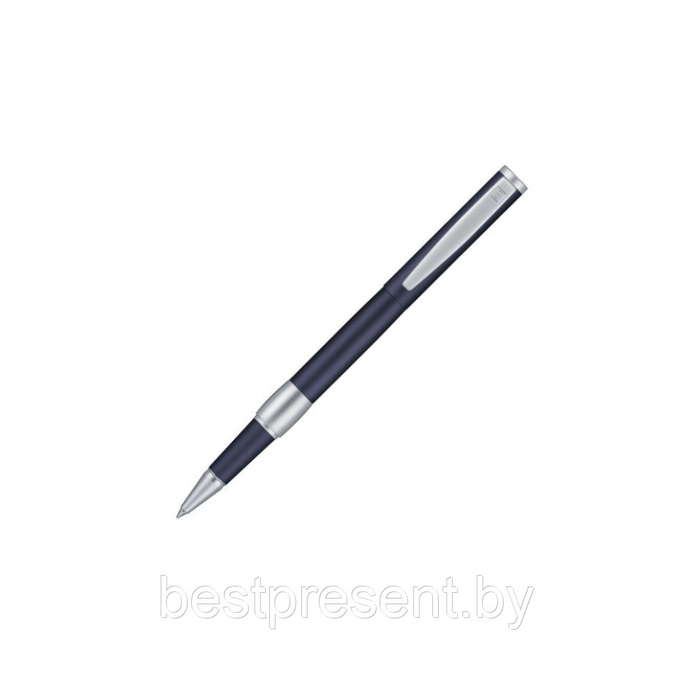 Ручка роллер "Image Chrome" темно-синий/серебристый - фото 1 - id-p221612844
