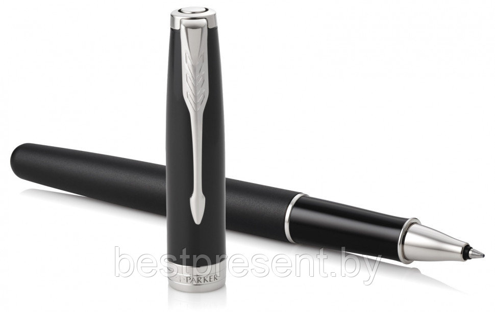 Ручка роллер "Sonnet Core T529 - Matte Black CT" черный - фото 3 - id-p221612720