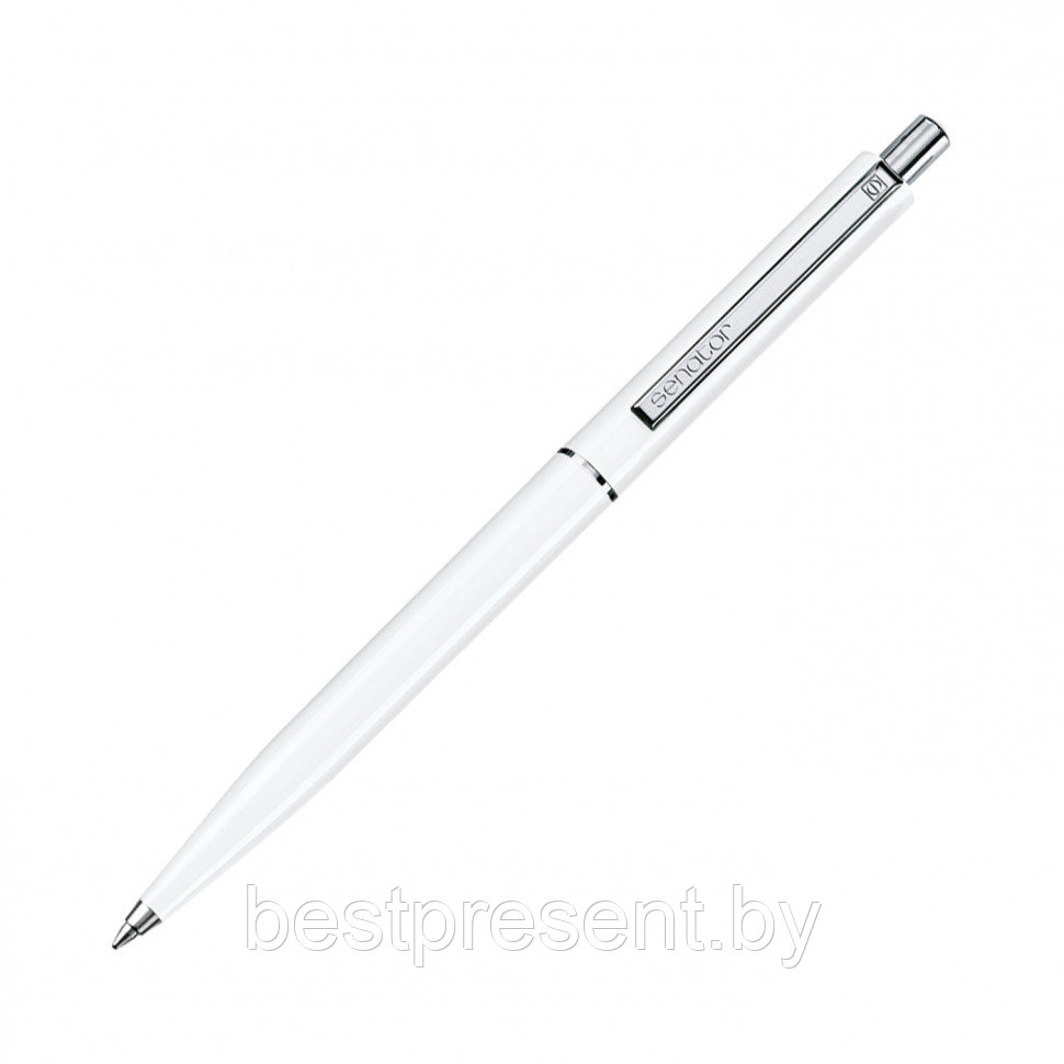Ручка шариковая автоматическая "Point Polished" X20 белый - фото 1 - id-p221612847