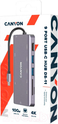 USB-хаб Canyon DS-11 / CNS-TDS11 - фото 2 - id-p221602942